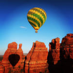 Arizona Mountains with Balloon