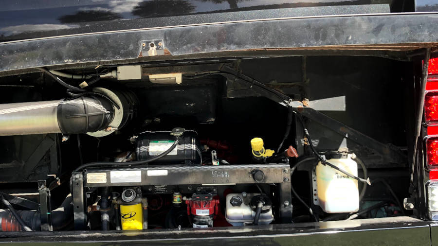 De-winterize A Class A RV Engine Compartment