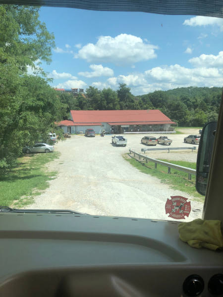 road to Appalachian Distillery 