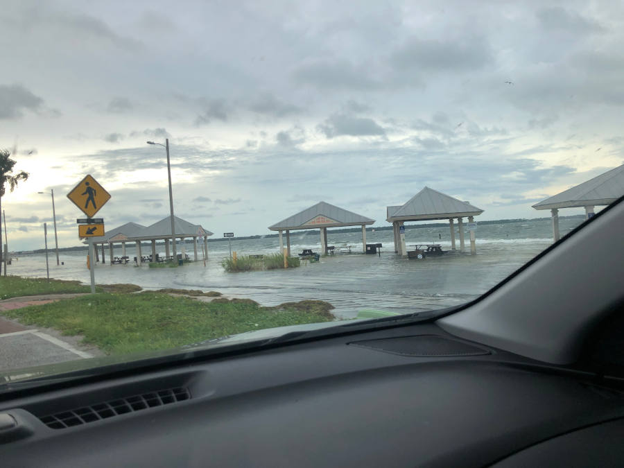 RV Hurricane Safety- Flooding Pensacola Beach
