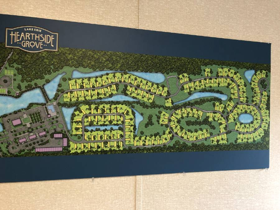 Ohio Luxury RV Resort- Hearthside site plan